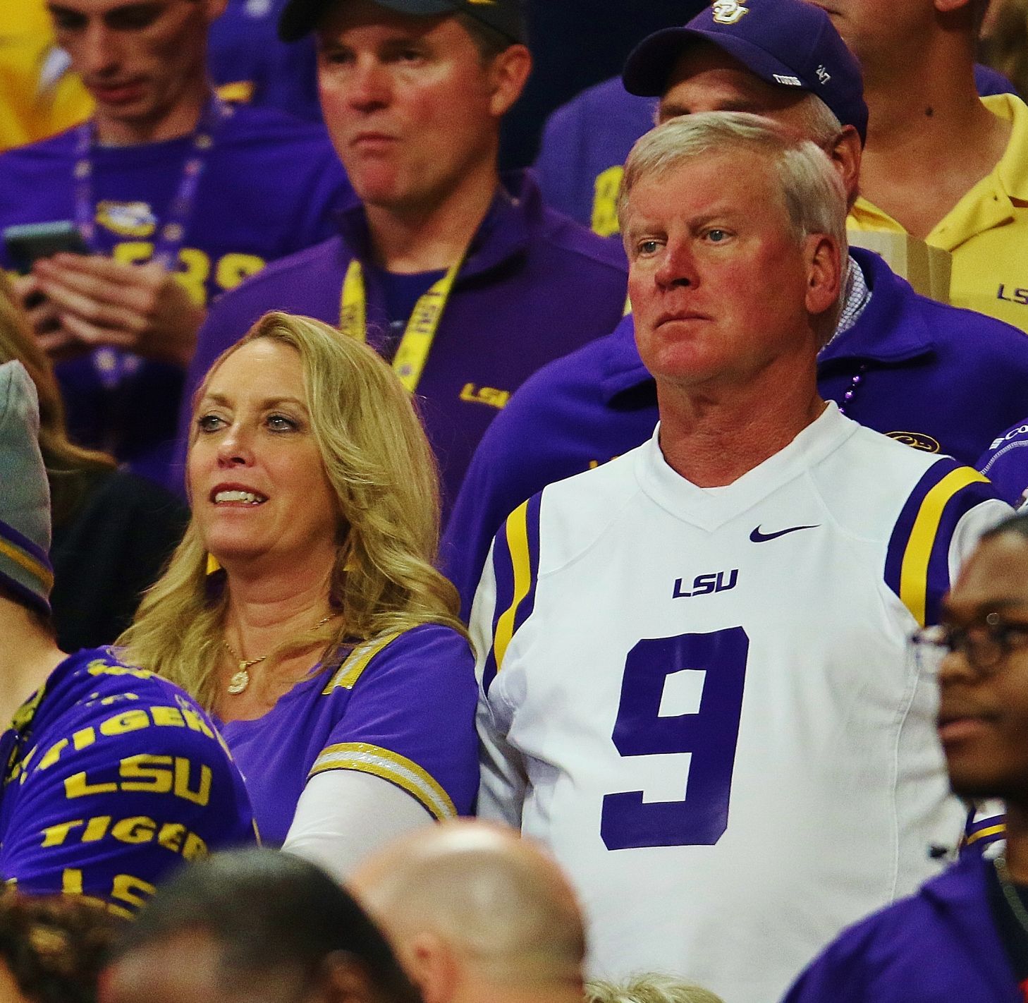 Burrow parents - peach bowl
